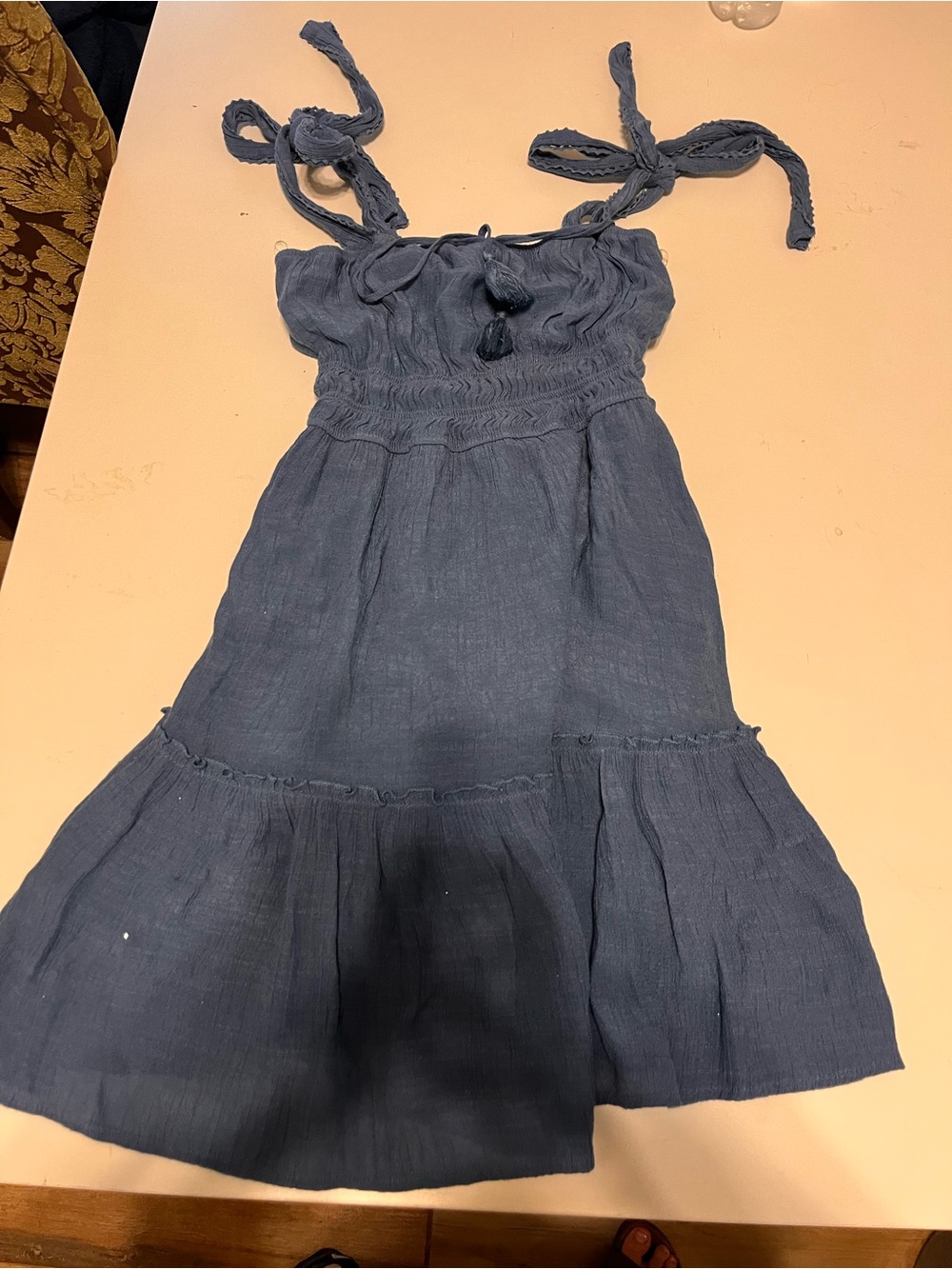 Ash & Violet tiered mini dress